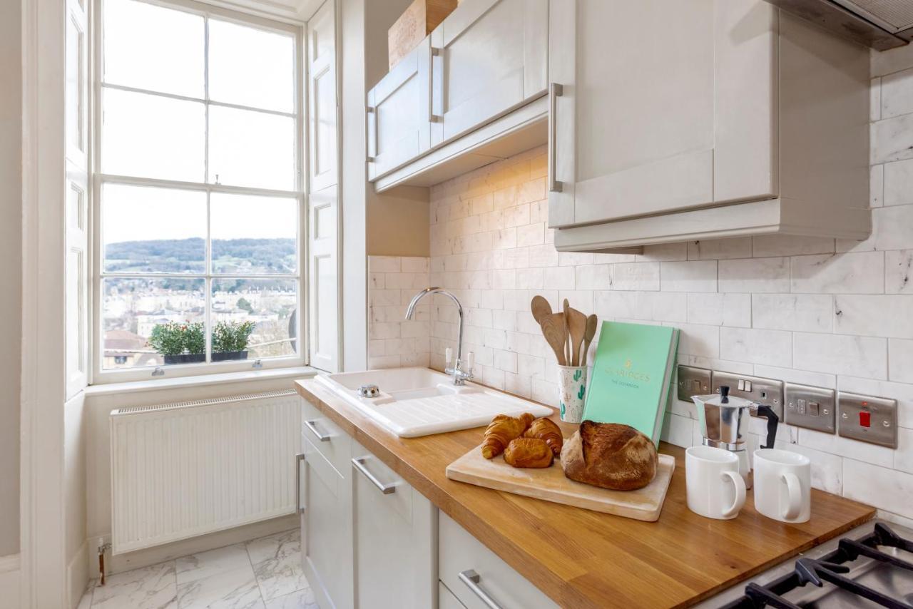 Luxury Georgian Duplex In Central Бат Екстер'єр фото
