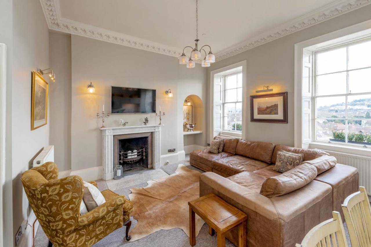 Luxury Georgian Duplex In Central Бат Екстер'єр фото