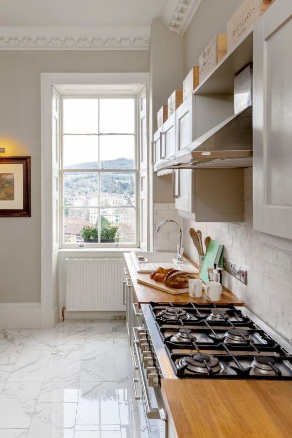 Luxury Georgian Duplex In Central Бат Екстер'єр фото